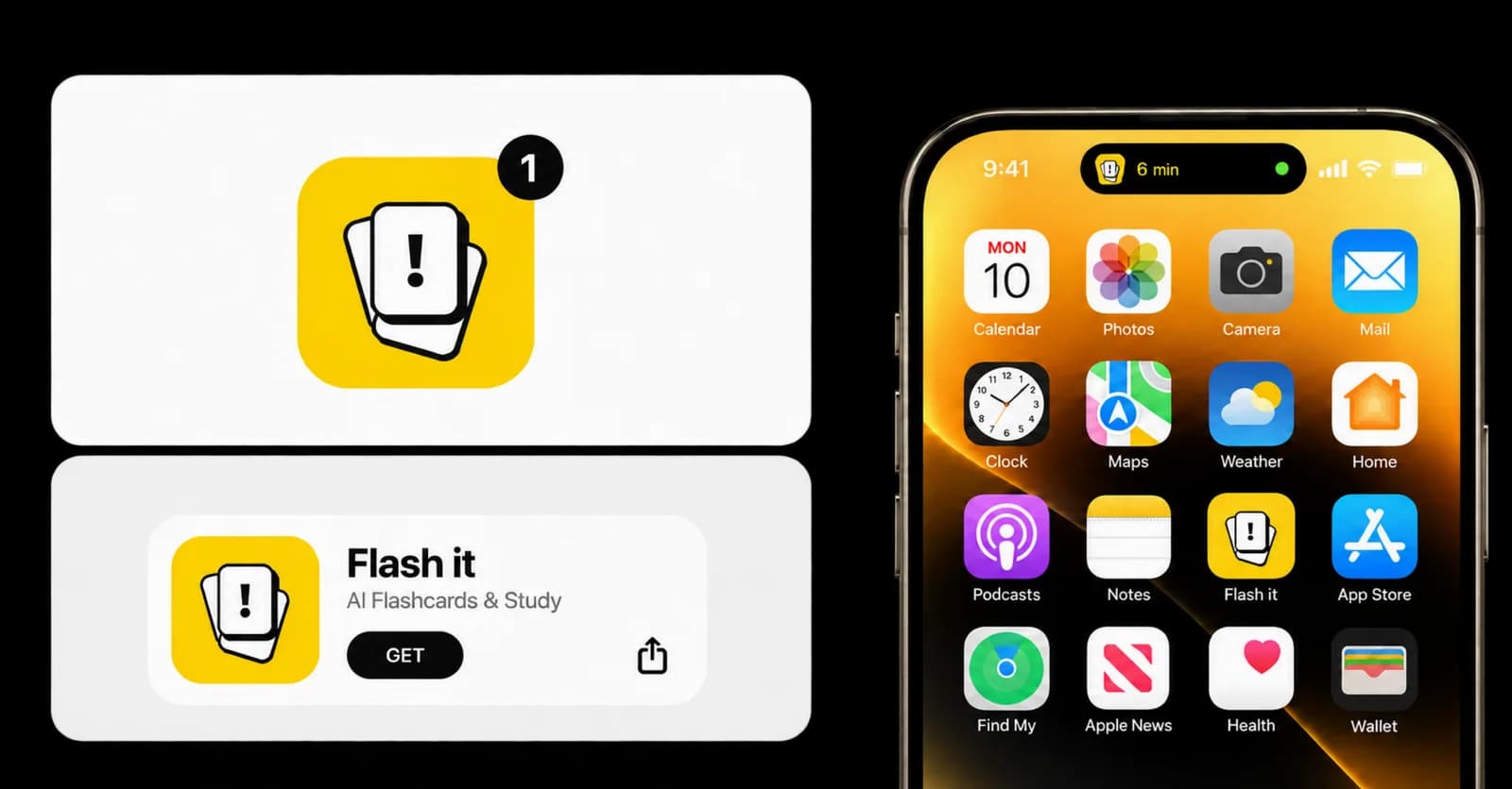 Flash it! marketing website